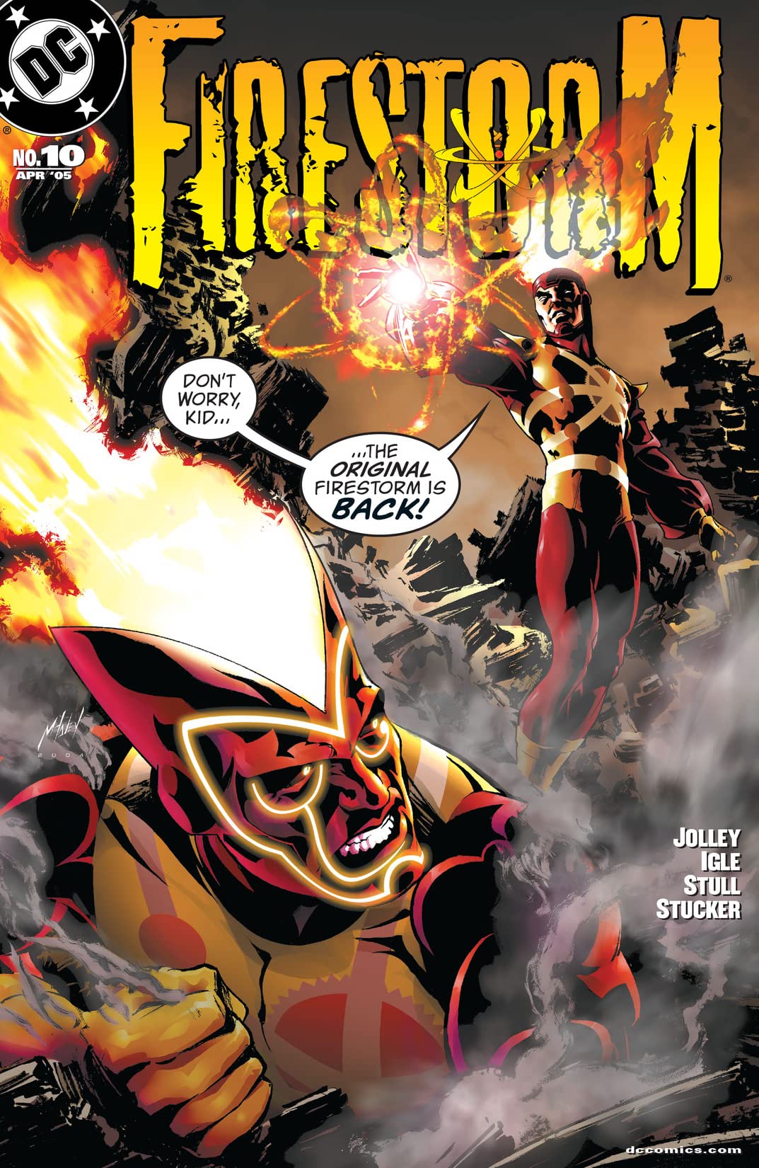 Firestorm (2004) #10 cover