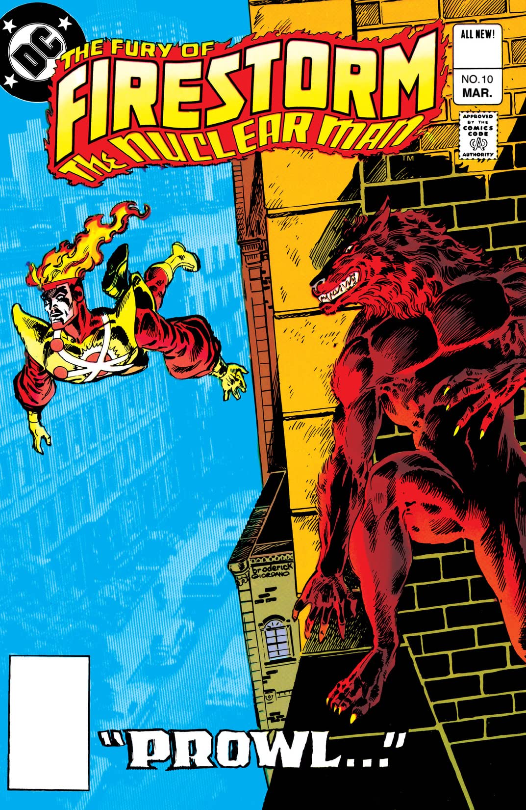 Cover of The Fury of Firestorm #10