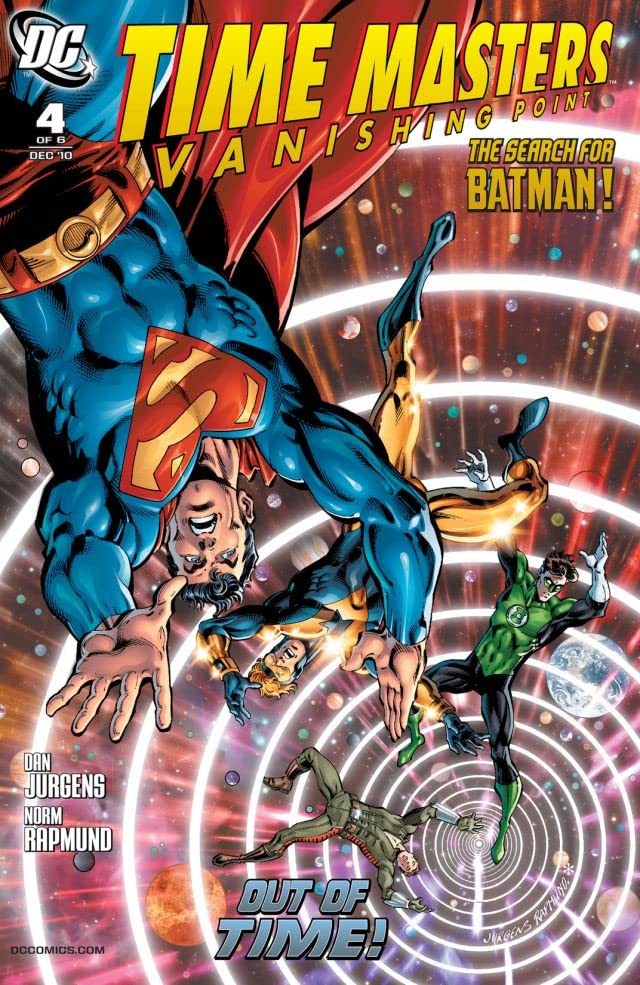 Cover of Time Masters: Vanishing Point #4