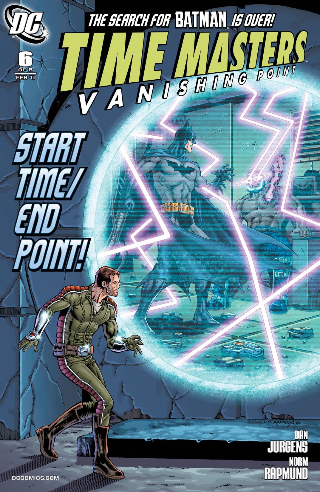 Time Masters: Vanishing Point #6 cover