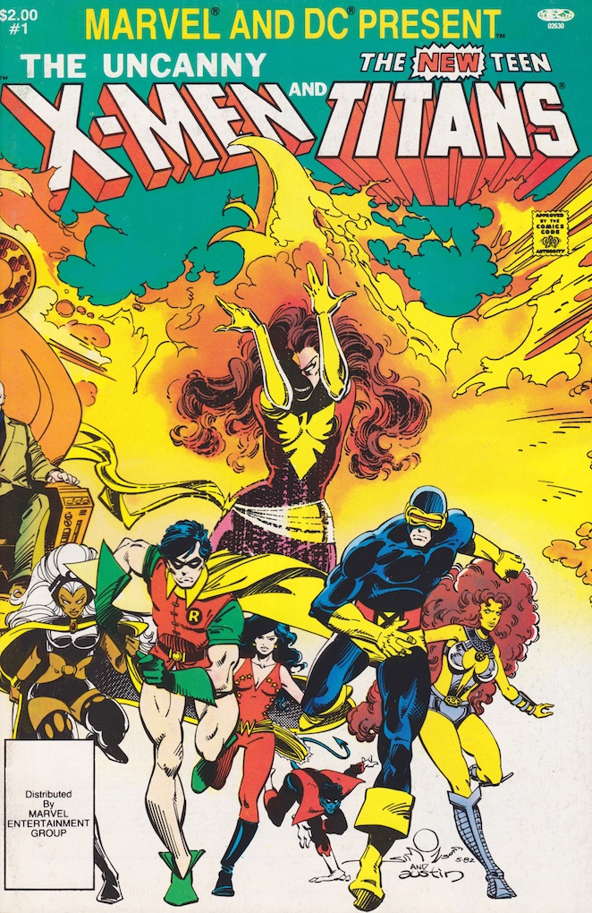 Cover of The Uncanny X-Men and the New Teen Titans #1