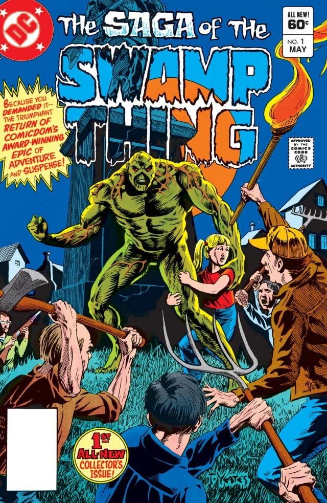 Cover of The Saga of Swamp Thing #1