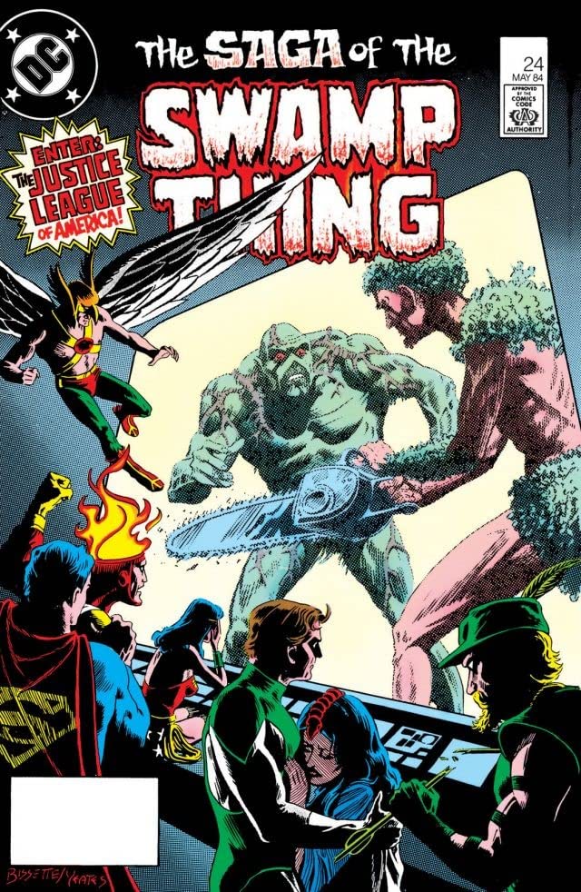 Cover of The Saga of Swamp Thing #24