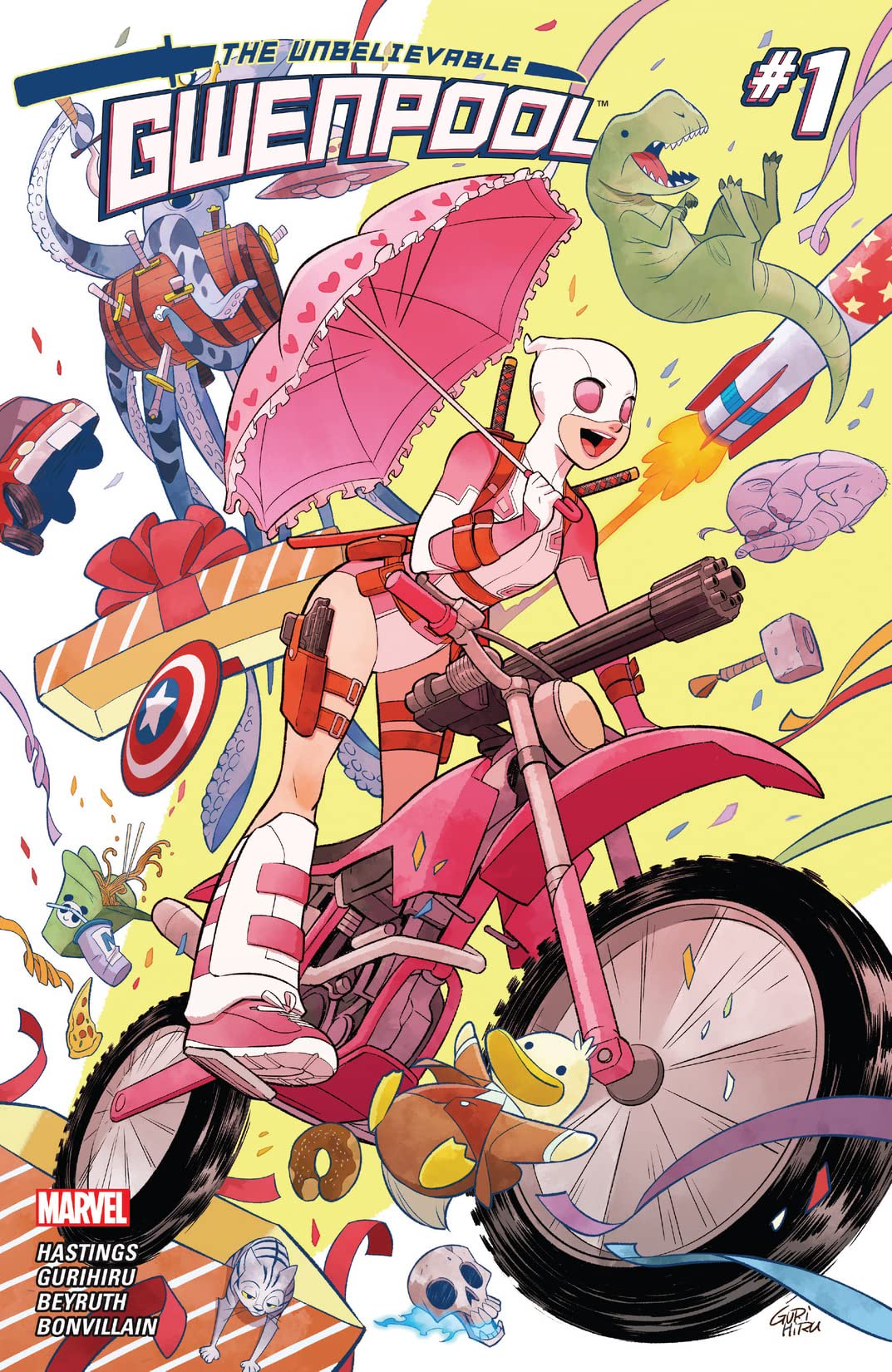 The Unbelievable Gwenpool (2016) #1 cover