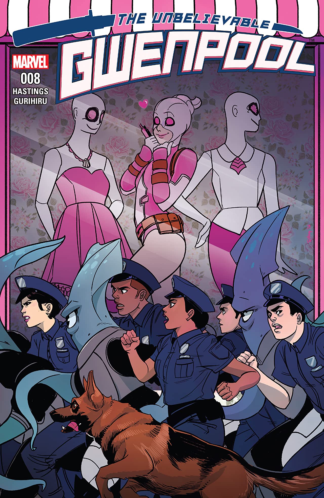 The Unbelievable Gwenpool (2016) #8 cover