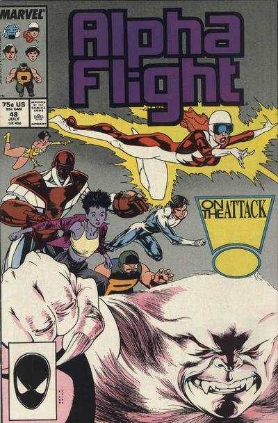 Cover of Alpha Flight #48