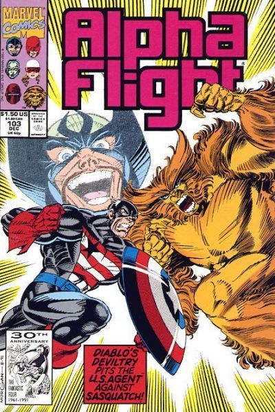 Cover of Alpha Flight #103