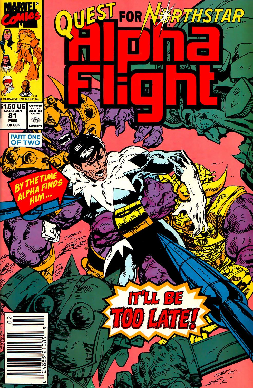Alpha Flight (1983) #81
