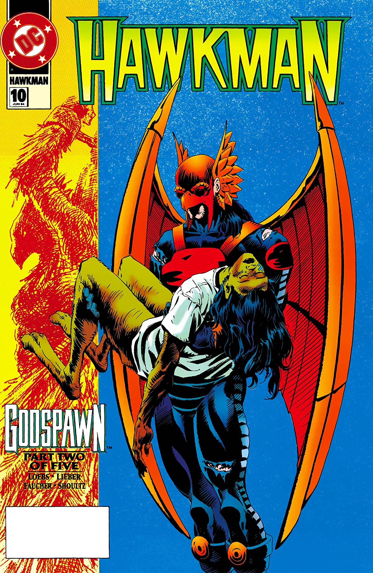 Hawkman (1993) #10 cover