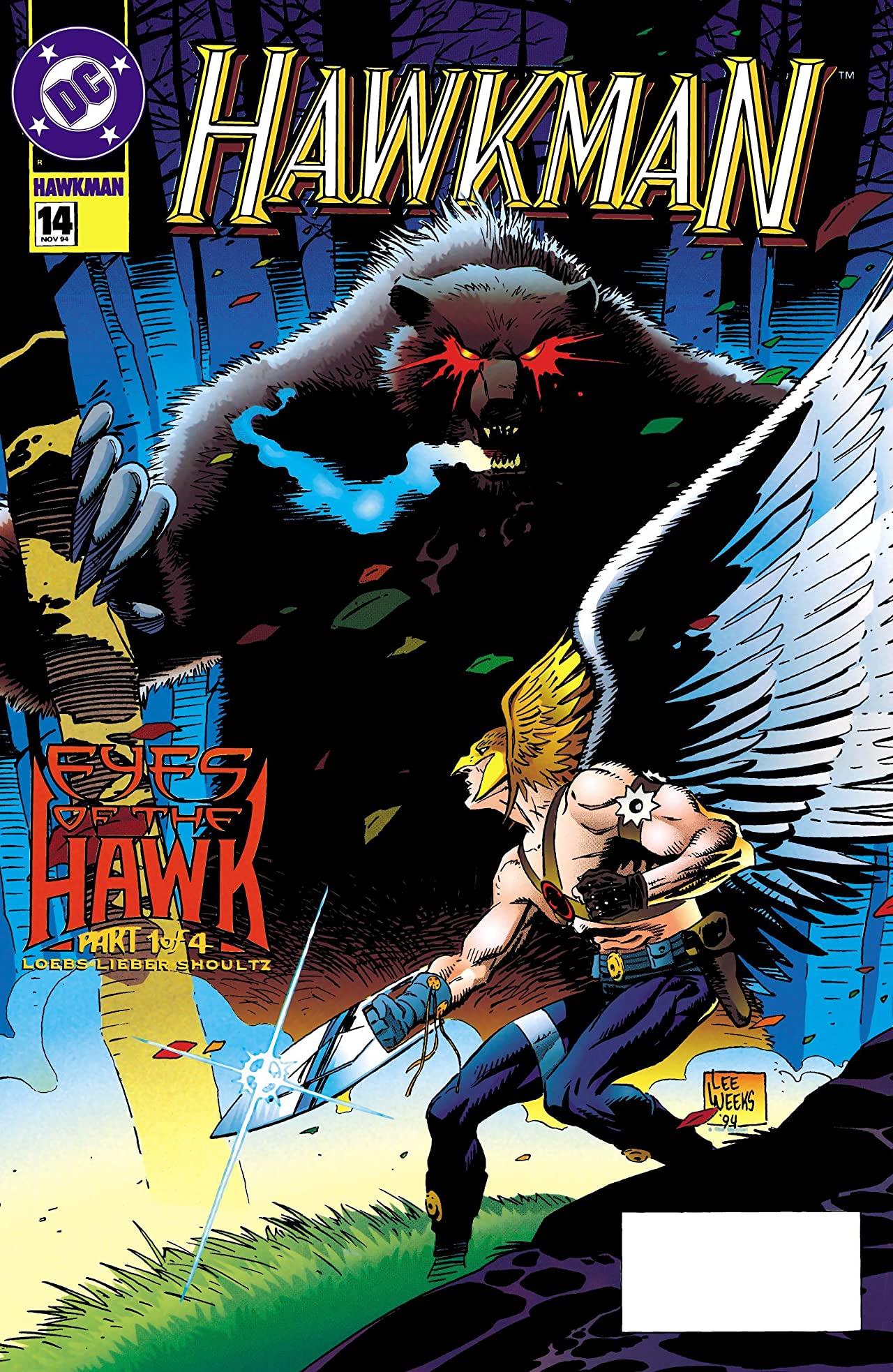 Hawkman (1993) #14 cover