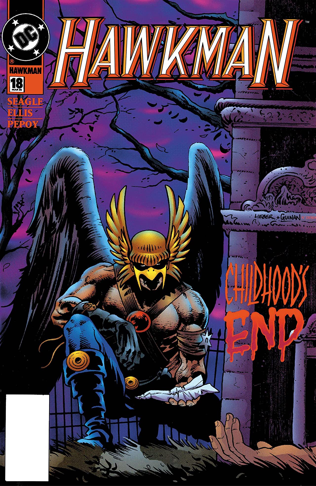 Hawkman (1993) #18 cover