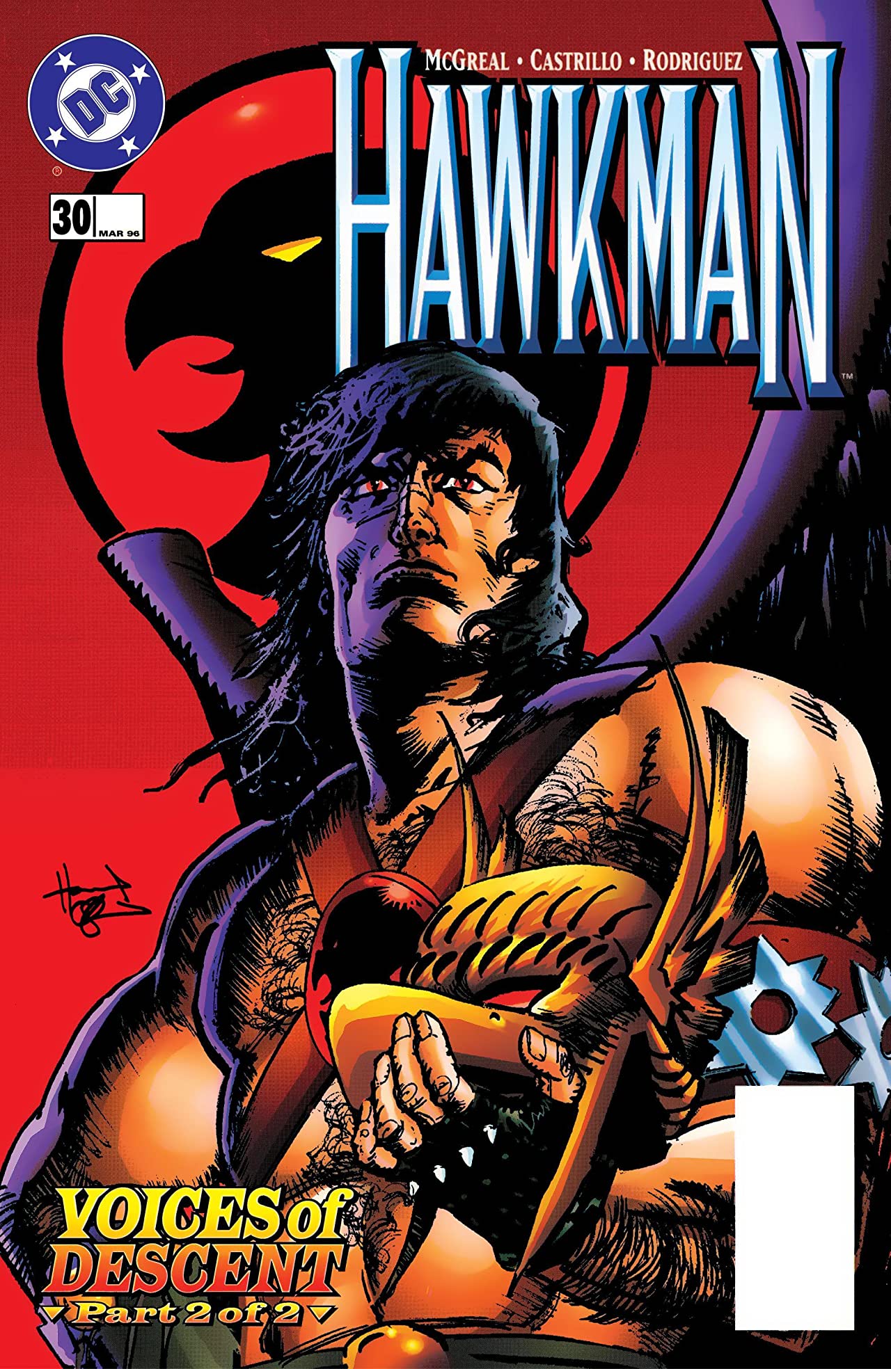 Hawkman (1993) #30 cover
