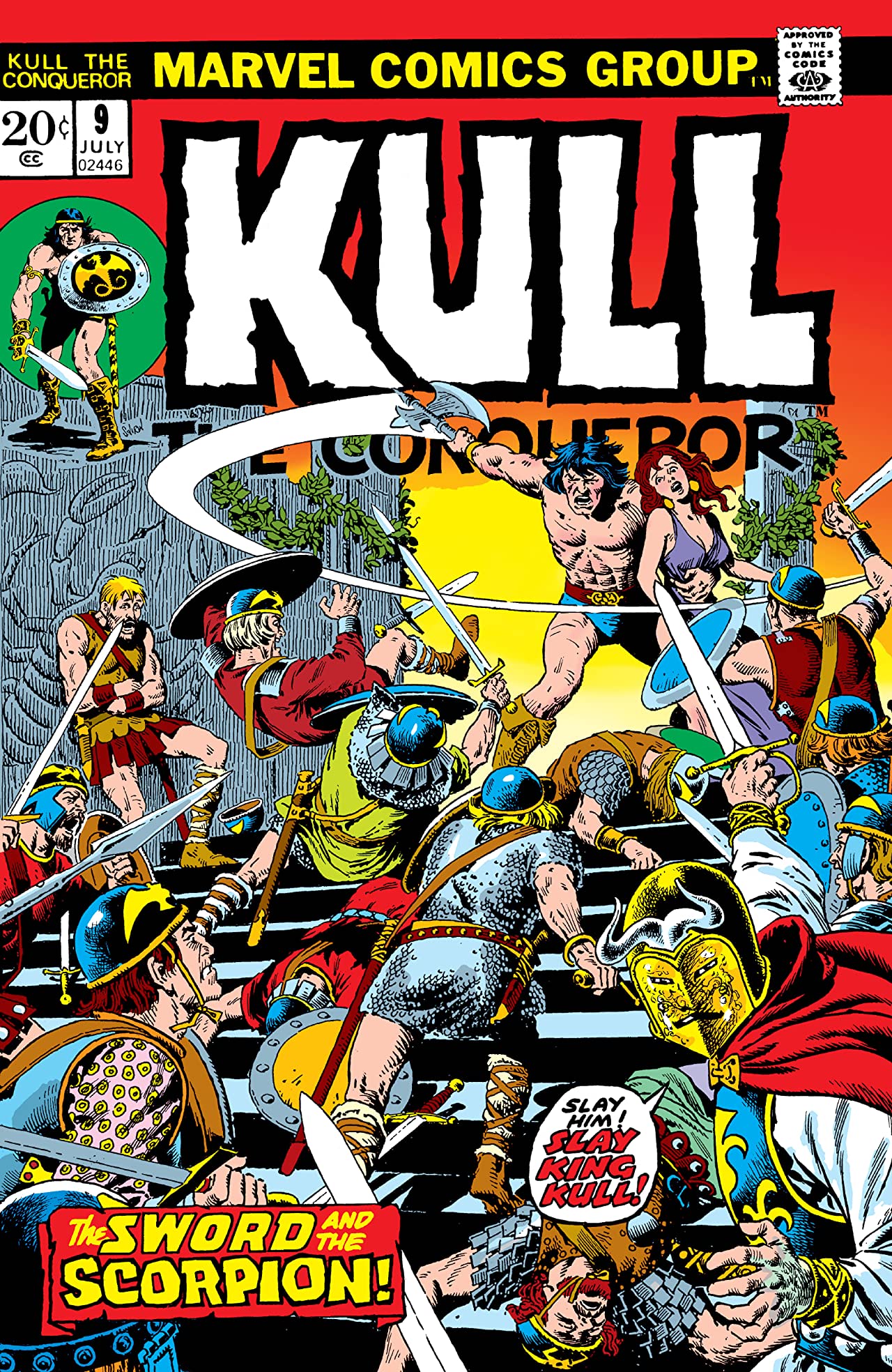 Kull, the Conqueror #9 cover