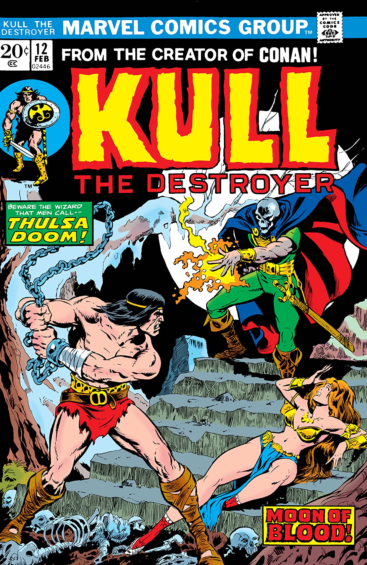 Cover of Kull, the Destroyer #12