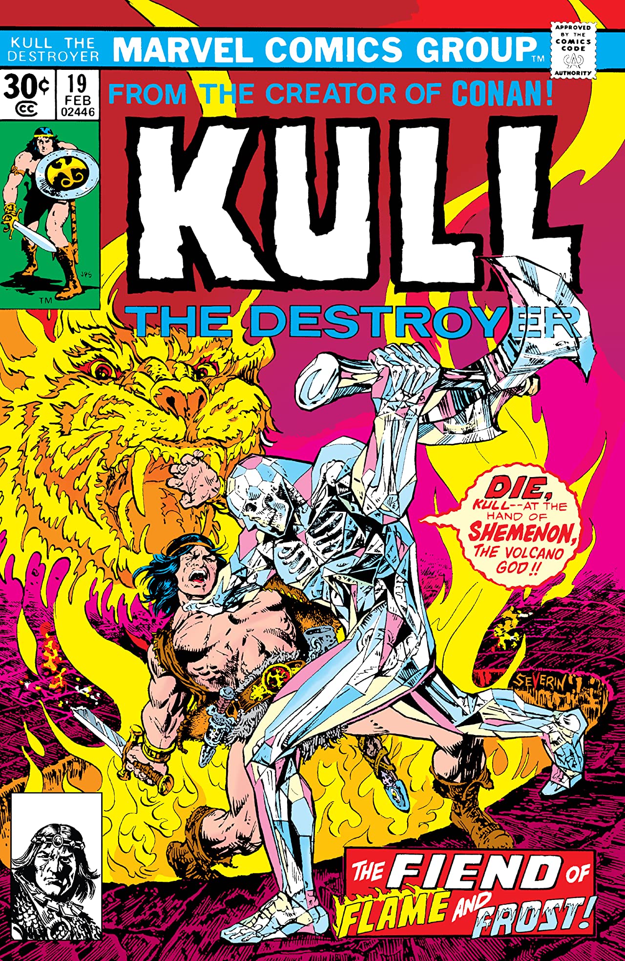 Kull, the Destroyer (1973) #19 cover