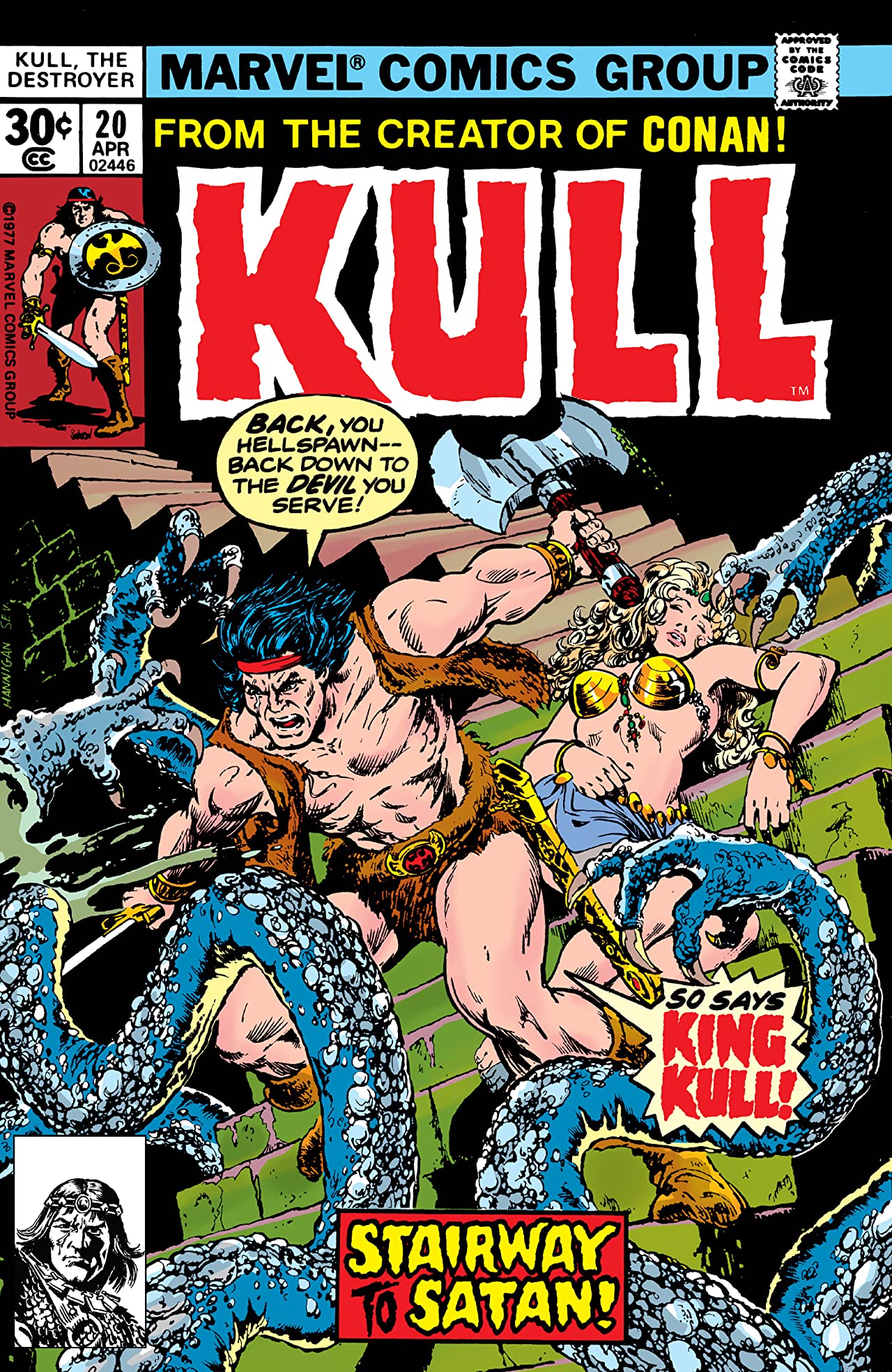 Cover of Kull, the Destroyer #20