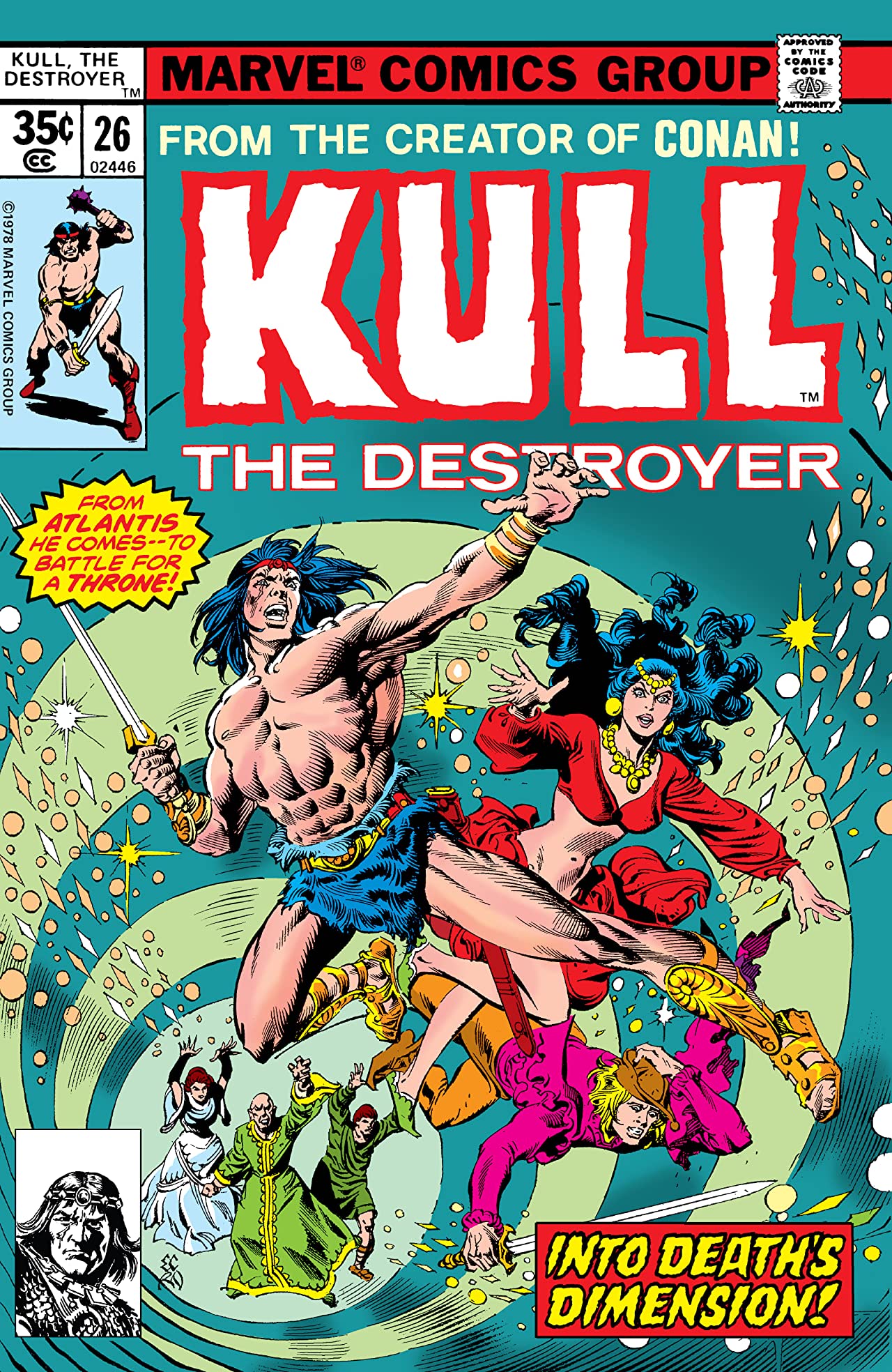 Kull, the Destroyer (1973) #26 cover