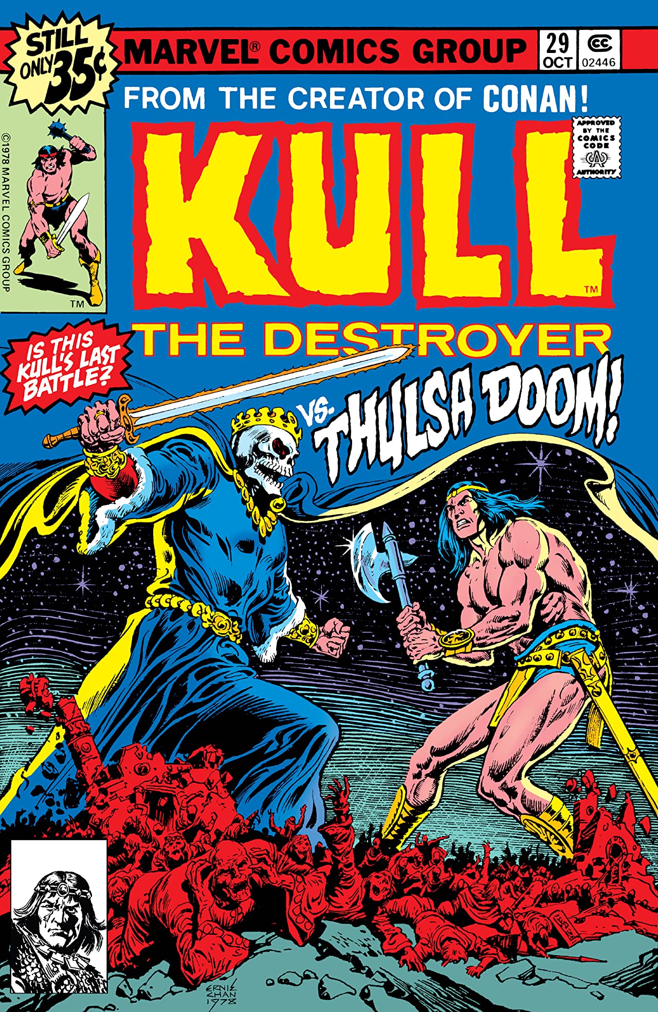 Cover of Kull, the Destroyer #29