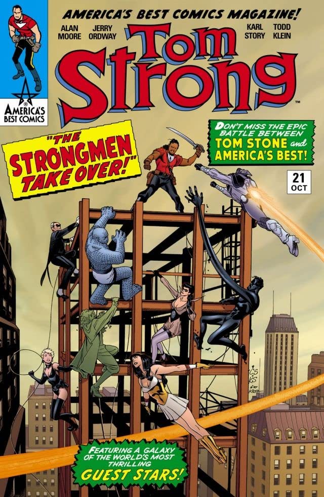 Tom Strong (1999) #21 cover