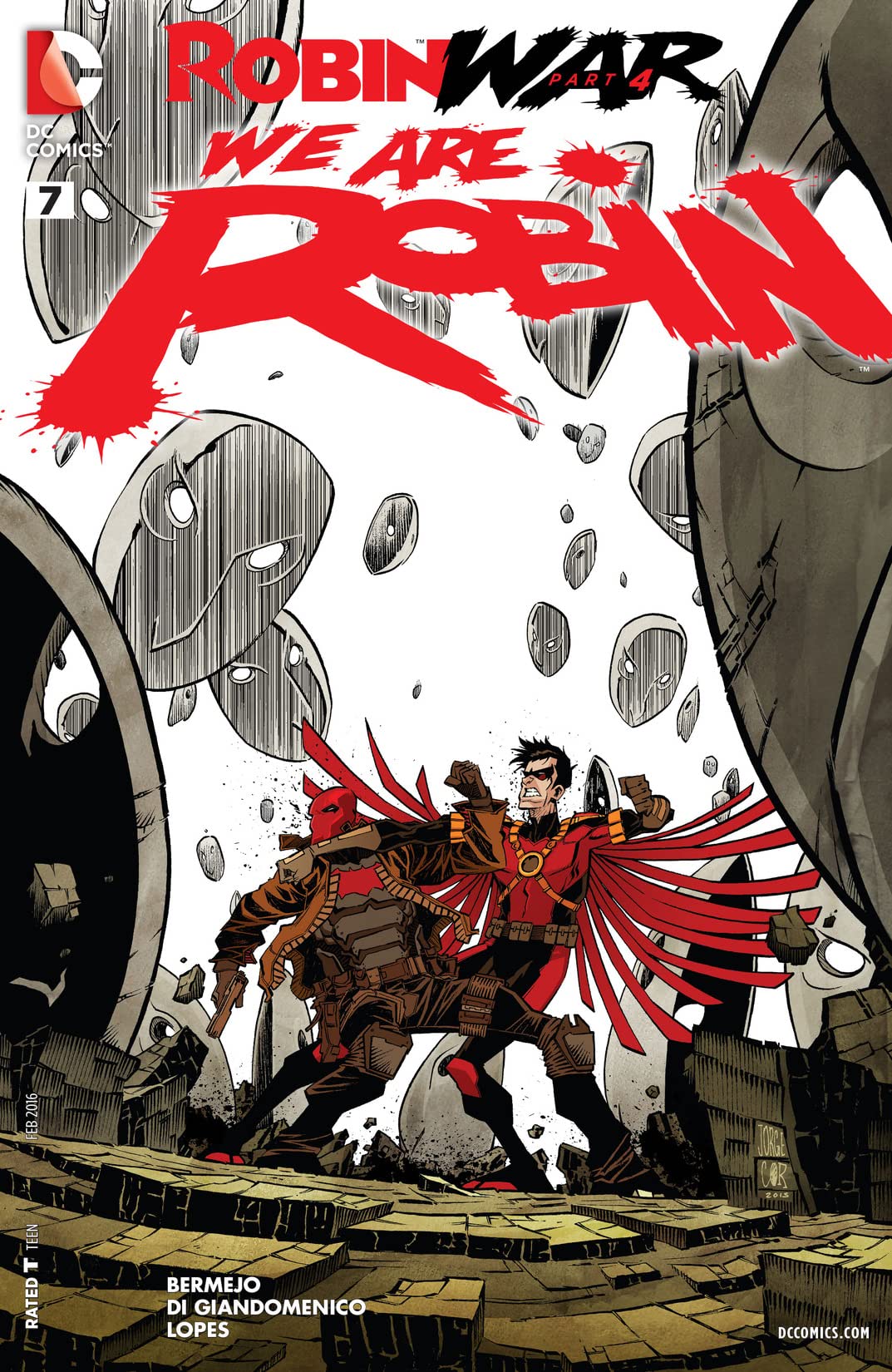 We Are Robin (2015) #7 cover