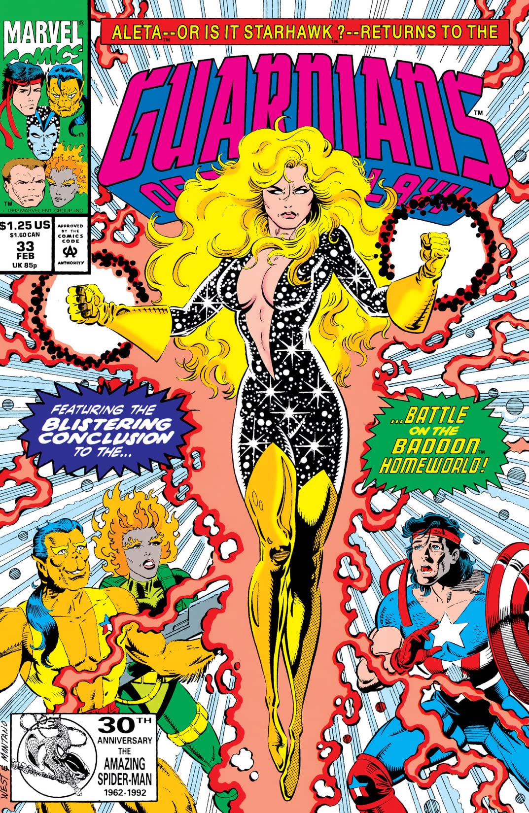 Guardians of the Galaxy (1990) #33