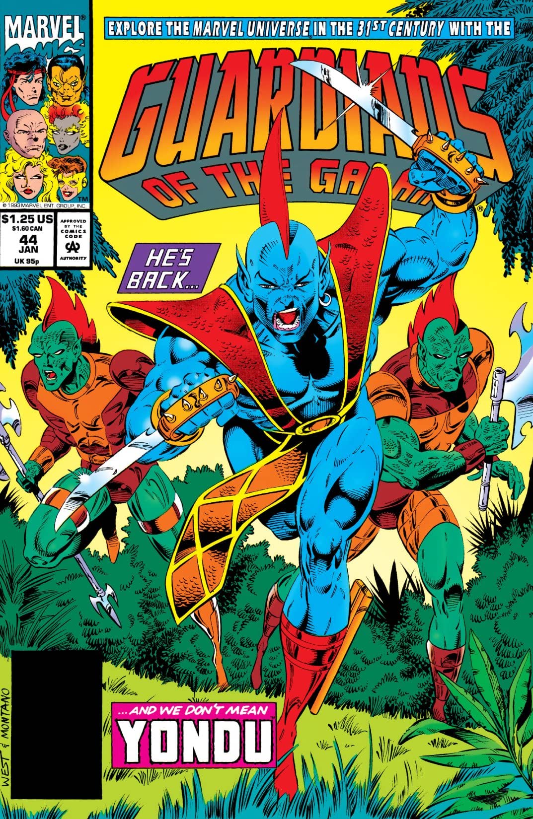 Guardians of the Galaxy (1990) #44