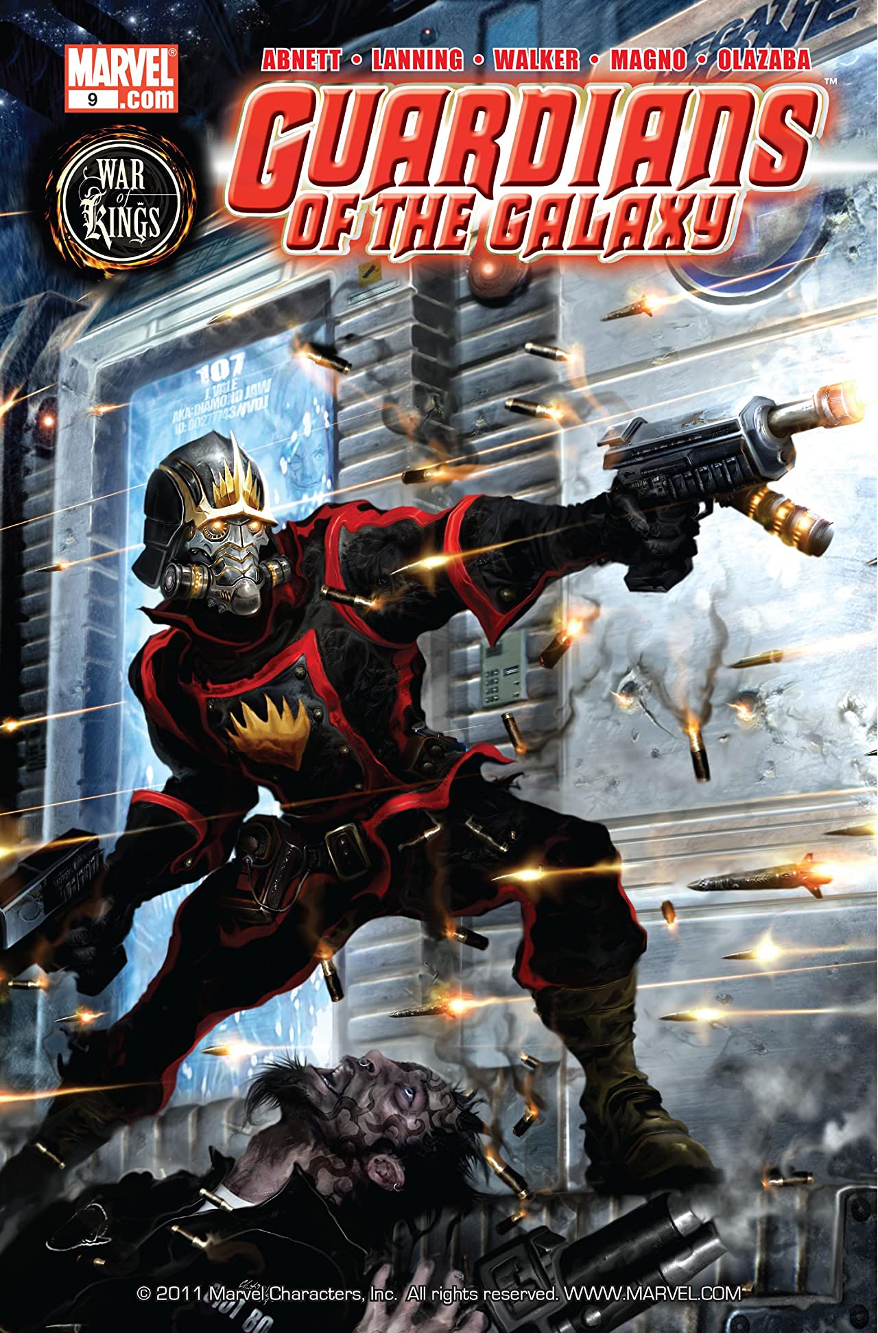 Guardians of the Galaxy (2008) #9 cover