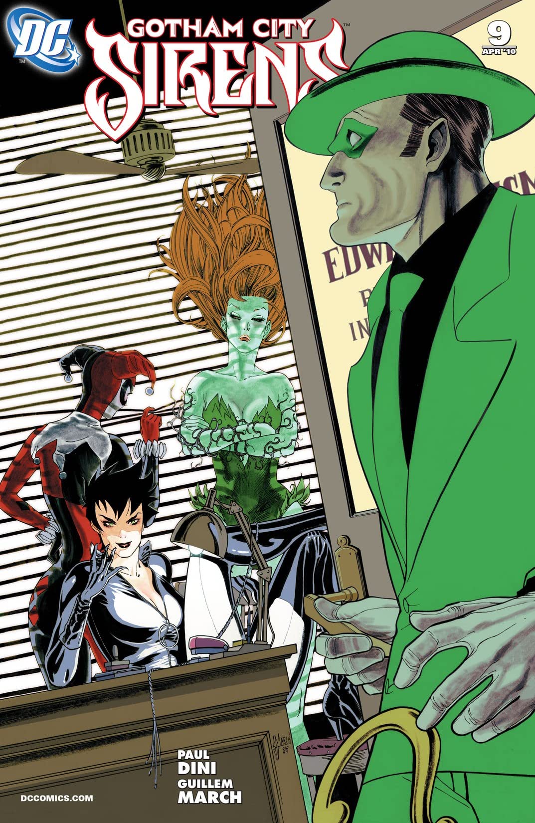 Gotham City Sirens (2009) #9 cover
