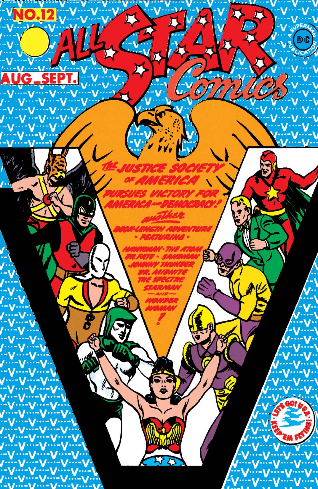 All-Star Comics (1940) #12 cover