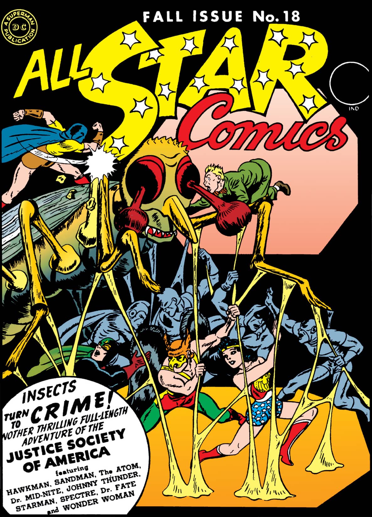 All-Star Comics (1940) #18 cover