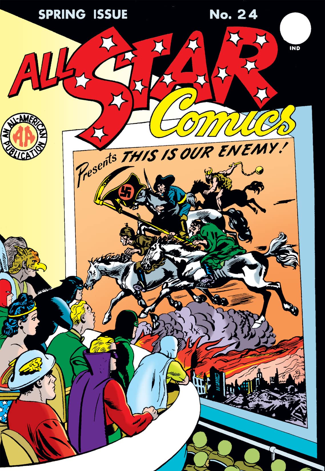 All-Star Comics (1940) #24 cover