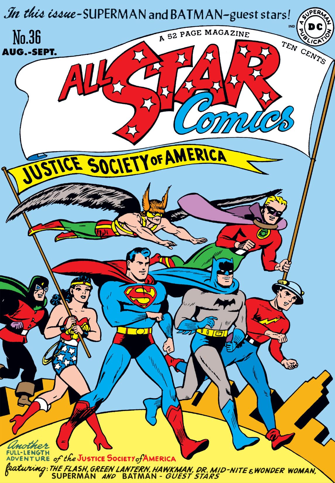 All-Star Comics (1940) #36 cover