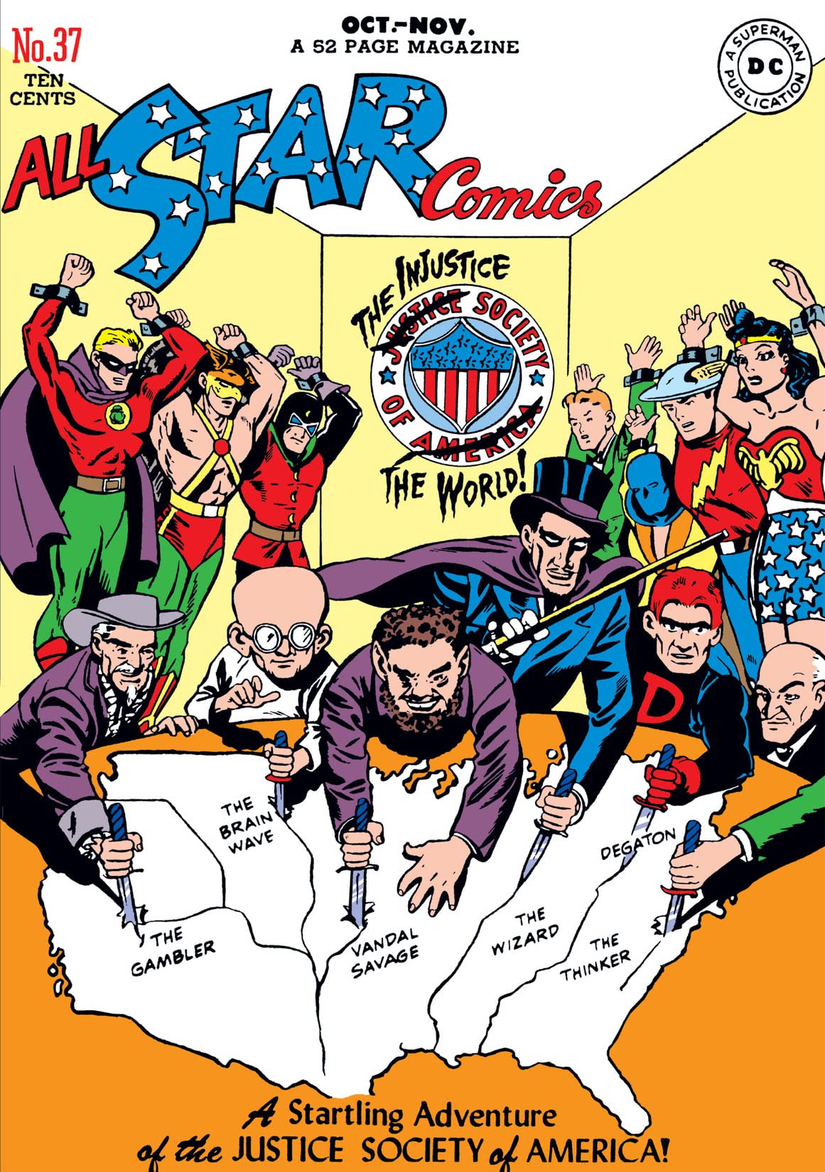 All-Star Comics (1940) #37 cover
