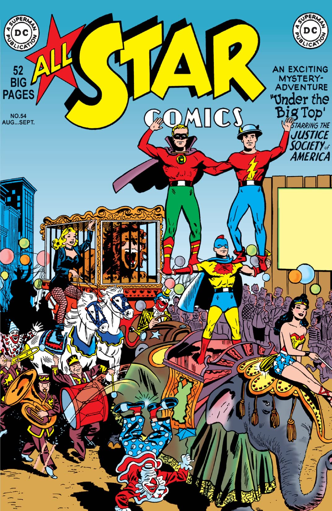 All-Star Comics (1940) #54 cover