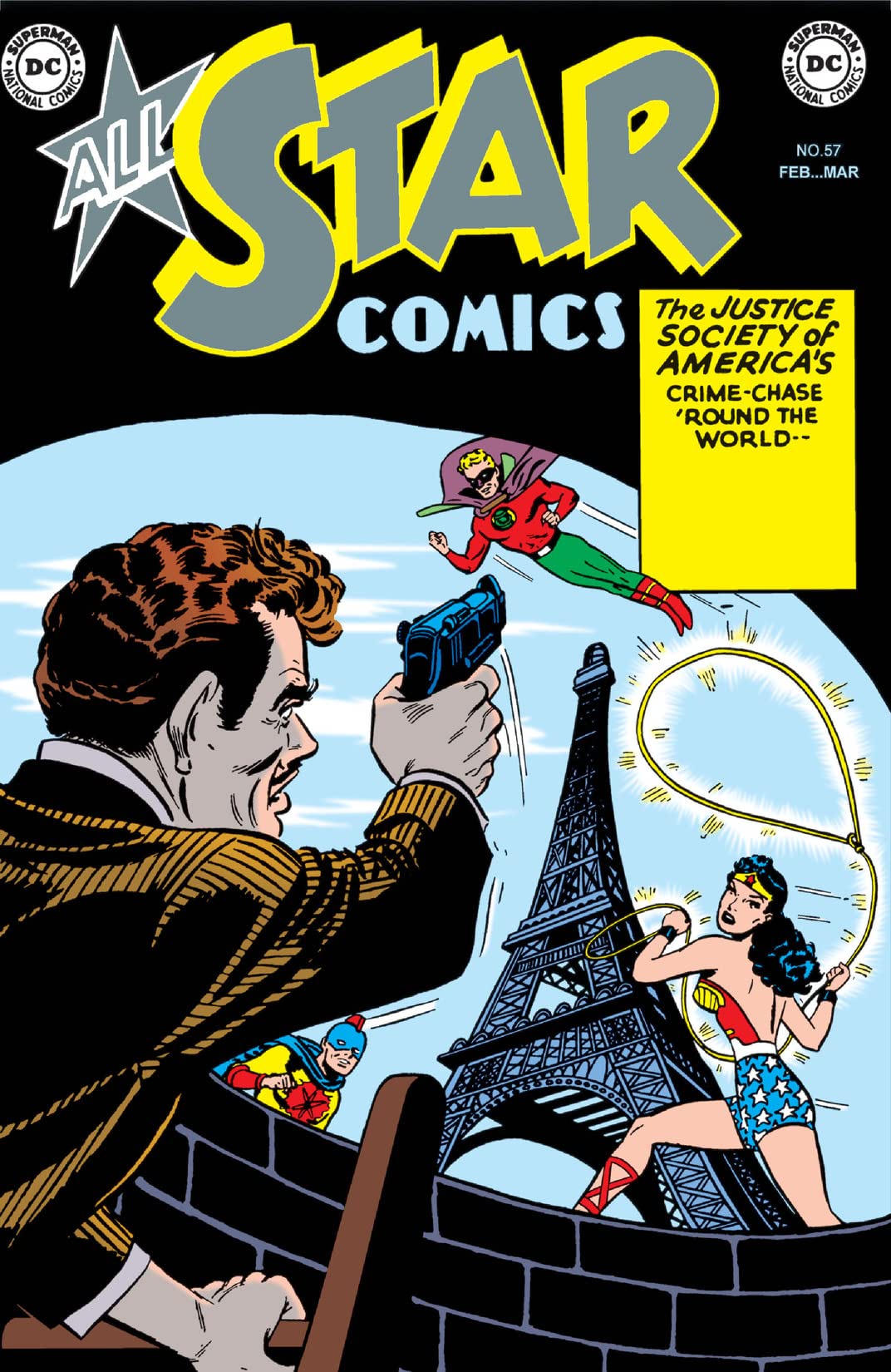 All-Star Comics (1940) #57 cover