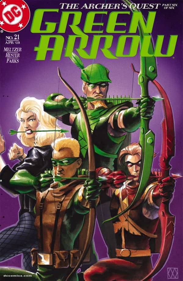 Green Arrow (2001) #21 cover