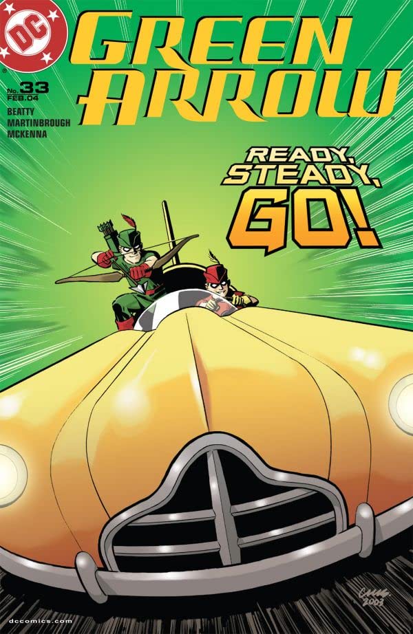 Green Arrow (2001) #33 cover