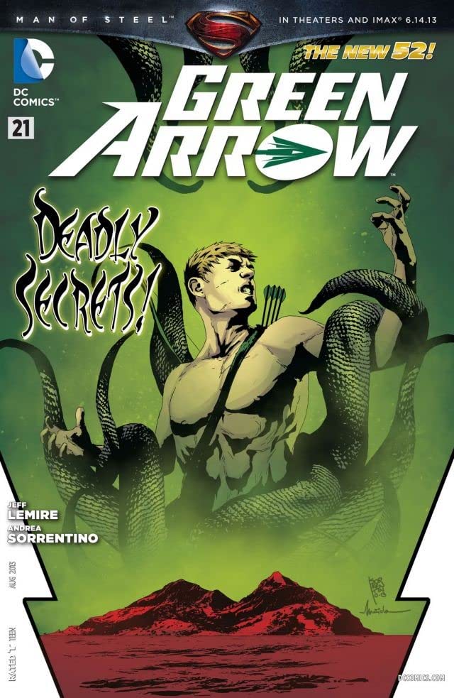 Green Arrow (2011) #21 cover