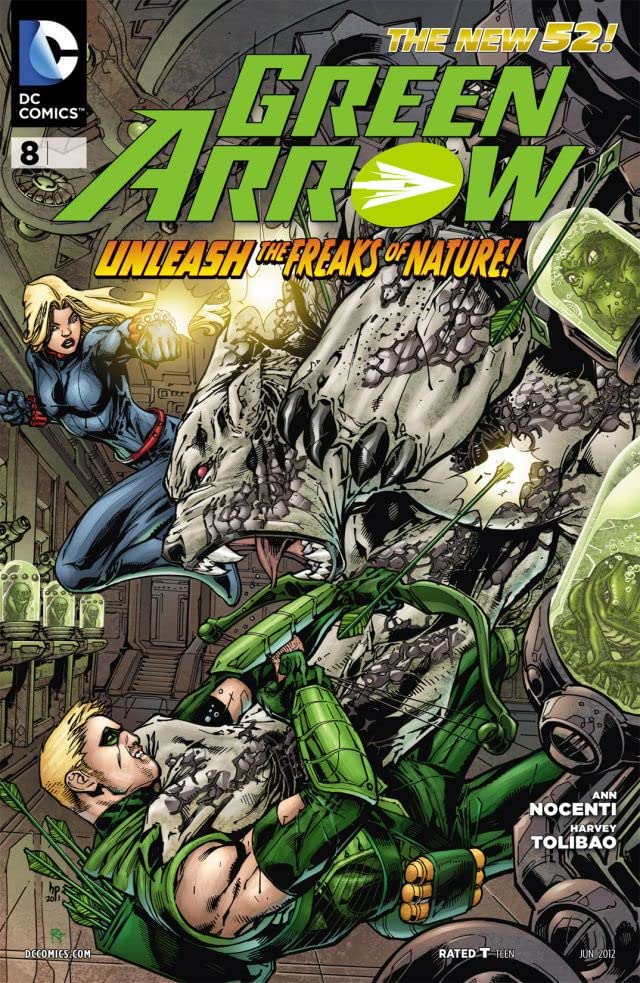 Green Arrow (2011) #8 cover