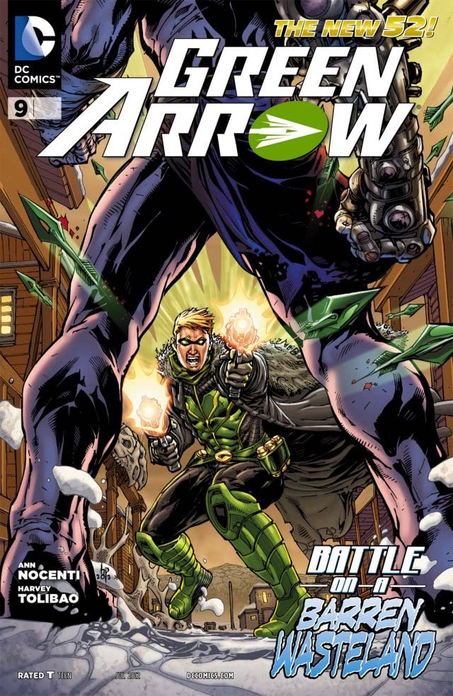 Green Arrow (2011) #9 cover