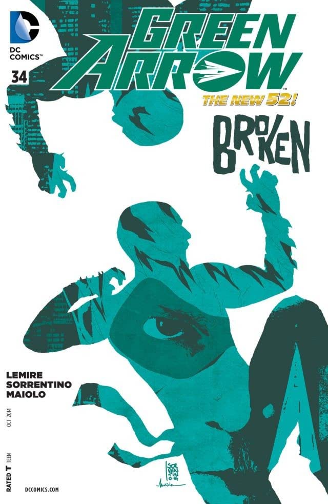 Green Arrow (2011) #34 cover