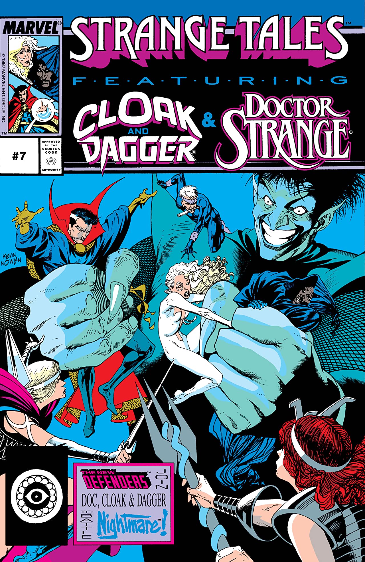 Strange Tales (1987) #7 cover