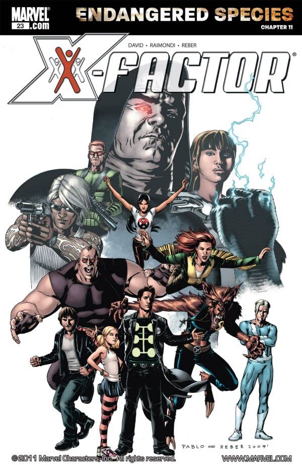 X-Factor (2006) #23 cover
