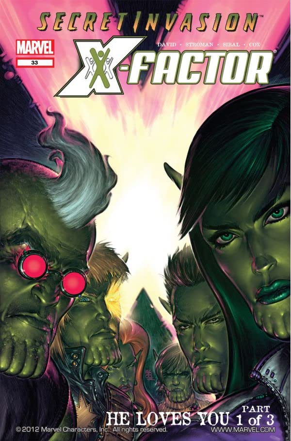 X-Factor (2006) #33 cover