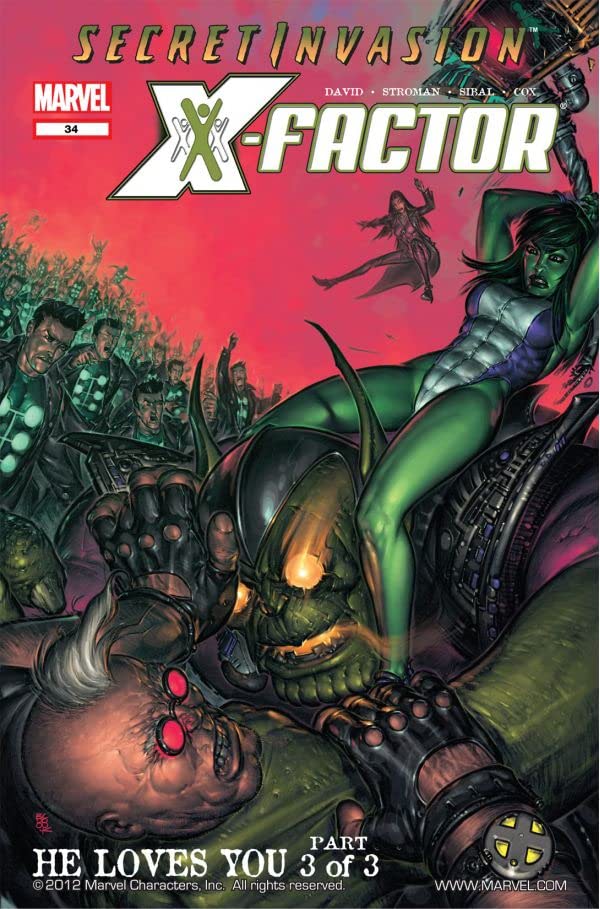 X-Factor (2006) #34 cover