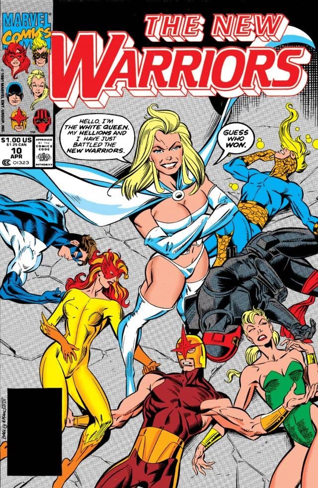 The New Warriors (1990) #10 cover