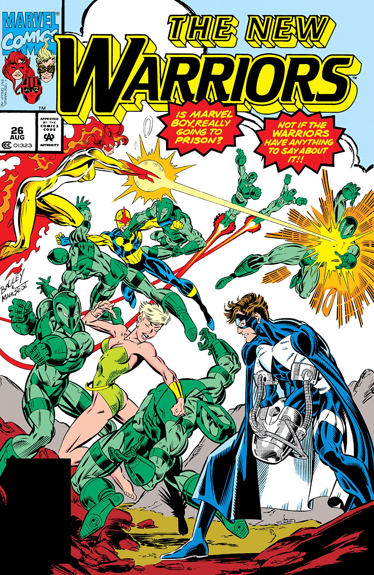 The New Warriors (1990) #26 cover
