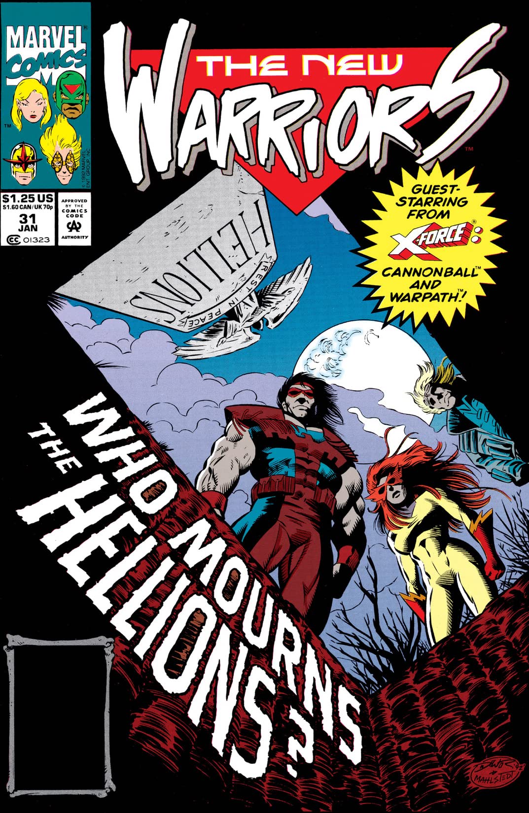 The New Warriors (1990) #31 cover