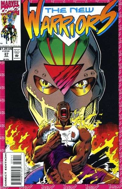 The New Warriors (1990) #37 cover
