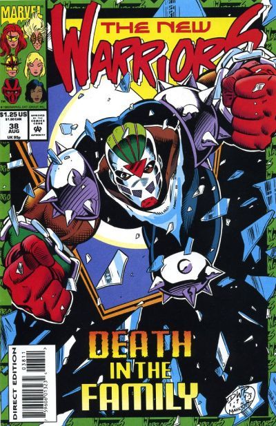 The New Warriors (1990) #38 cover